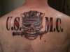 USMC Skull tattoo