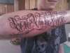 arm design tattoo