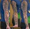 bio sleeve tattoo