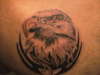 eagle/tribal tattoo