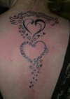 hearts tattoo