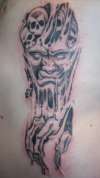 monster tattoo