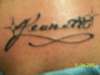 name tattoo