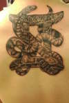 snake/gemini tattoo
