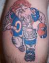 Bronco's tattoo