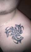 Dragon/Immortality tattoo