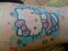 Hello Kitty tattoo