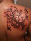 Japanese Cherry blossom tree tattoo