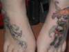 My feet and toe tattoo