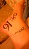 No.16 tattoo