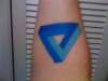 Penrose Triangle tattoo