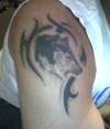 Wolf tattoo