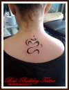 bali ''OM'' sign tattoo