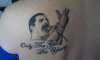 freddie mercury portrait tattoo