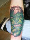 go green tattoo