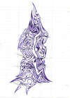 my strange tribal tattoo
