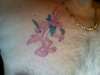 pink coyote tattoo