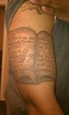 psalms 27:1-2(1st piece) tattoo