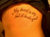 quote tattoo