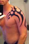 shoulder tribal tattoo