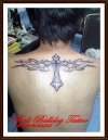 the cross tribal tattoo