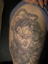 tiger and samurai tattoo