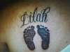 Feet Prints tattoo