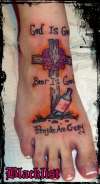 God is Great, Beer is Good, People are Crazy. tattoo