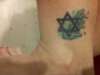 MY JEWISH STAR W/H2O ADDED tattoo