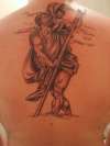 Saint Christopher tattoo