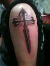 St. James Cross tattoo