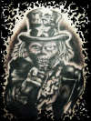 Zombie Uncle Sam tattoo
