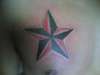 a nautical star tattoo done by jan oliveros tattoo