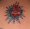 sacred heart tattoo
