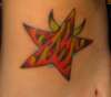 devil star tattoo
