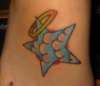 angel star tattoo