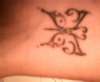 my other little butterfly tattoo
