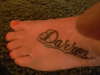 left foot tattoo