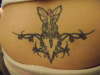 lower back fairy tattoo