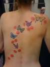 my back finished tattoo