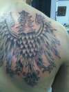 polish falcon tattoo