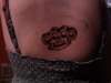 Brass Knuckles tattoo