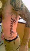 Brooke tattoo