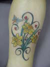 Daffodils tattoo