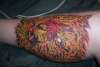 Fire Lion - Right Calf tattoo