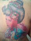 Geisha 2nd Session tattoo