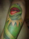 Kermit tattoo