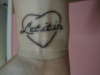 Let it in tattoo
