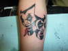 Monoxide Child & Jaime Madrox Smile now and Cry Later tattoo