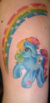 *My Little Pony* tattoo